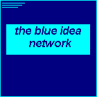 blue and red idea social network